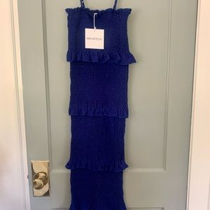 Hello Molly Ruffled Body con Maxi Dress